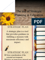 Use of Strategic Planning