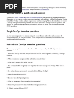 Devops Interview Questions and Answers: @cameronmcnz Theserverside