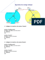 06 - Configurer Du Routage Statique