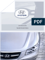 Hyundai Sonata Embera: Car Brochure