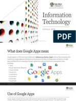 Information Technology: Google Apps