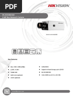 DS-2CD2821G0 2 MP Box Network Camera: Key Features