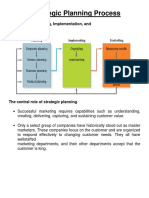 Unit IV Strategic Planning Process
