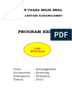 Program Kerja BUMDesa