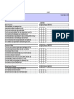Quality Control Checklist: Bridge Deck Rebar Checklist