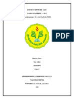 Jobsheet 1 - Sambungan Bibir Lurus