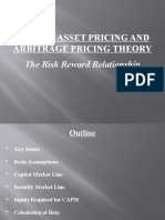 Capital Asset Pricing and Arbitrage Pricing Theory: The Risk Reward Relationship