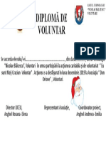 Diploma Voluntariat