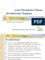 Inventarisasi Tegakan Materi Boyolali 7 12 April 2016