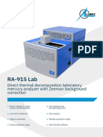 Versatile Mercury Analyzer for Diverse Samples