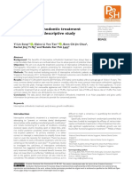 Interceptive Orthodontic Treatment in Singapore: A Descriptive Study