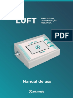 Manual do Analisador de Ventilação Mecânica LUFT