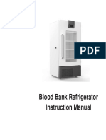 USA Lab HXC-L420 Blood Bank Refrigerator Manual