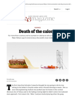 Science - Death of The Calorie - 1843 Magazine - The Economist