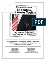 Definitive Guide To Strategizing, Writing, Formatting, and Designing Resumes For Senior Management and Executive Opportunities