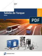 Tabela de Torque Volvo