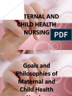 1.maternal and Child Health Nursing