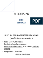 Hukum Perikatan