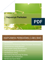 Hapusnya Perikatan