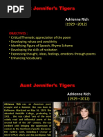 Aunt Jennifers Tigers