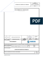 Listado de equipos de trabajo de Fasecor