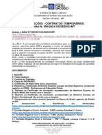 Documentos para Contratação 2022