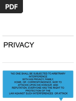 Analysis Paper - Communication Law | PDF | Privacy | Right To Privacy