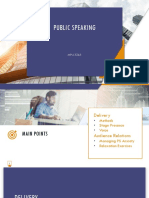 Lecture 6 Public Speaking