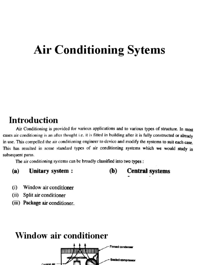 Air Conditioning Systems PDF