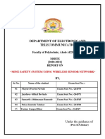 Department of Electronic and Telecommunication: Faculty of Polytechnic, Akole (422601) Msbte (2020-2021) Report On