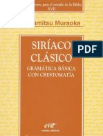 Gramatica Siriaco Clasico Muraoka PDF