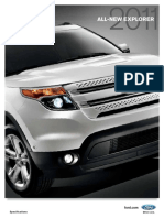 Ford Explorer Model Comparison 2011