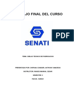 Trabajo Final Del Curso - DIBUJO TECNICO