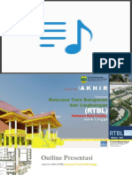 Presentasi Laporan Akhir RTBL Kawasan Kota Pusaka Daik Lingga Okay