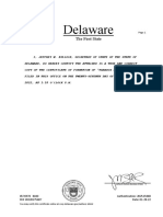 Delaware LLC Formation Certificate for Paradox Digital