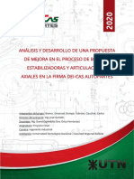 Proyecto Final - Bianco, Dompé, Gauchat - Ingeniería Industrial - 2020