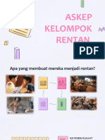 Askep Kelompok Rentan