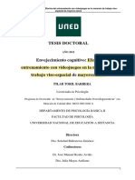 Barrera - Envejecimiento Cognitivo Efectos Del Entrenamiento