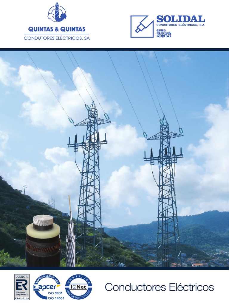Catálogo de Cables Eléctricos Solidal | PDF | Aluminio | Fibra óptica