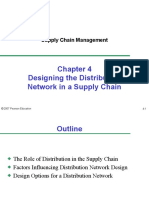 Designing The Distribution Network in A Supply Chain