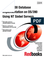 Siebel 2000 Database Implementation On OS/390 Using NT Siebel Servers