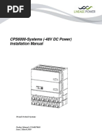 CPS6000-Systems (-48V DC Power) Installation Manual