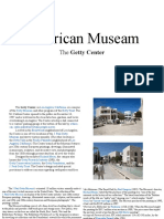 American Museam: The Getty Center