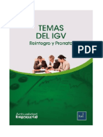 4. Temas Del IGV - Reintegro y Prorrata 2019