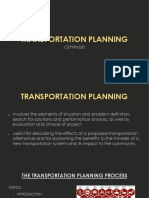 Transportation Planning Process