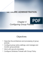 Network Administration: Configuring Group Policies