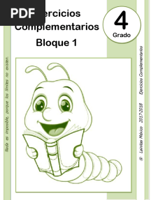 4to Grado - Bloque 1 - Ejercicios Complementarios
