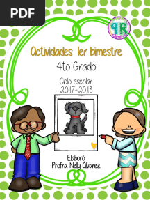 4o B1 Actividades