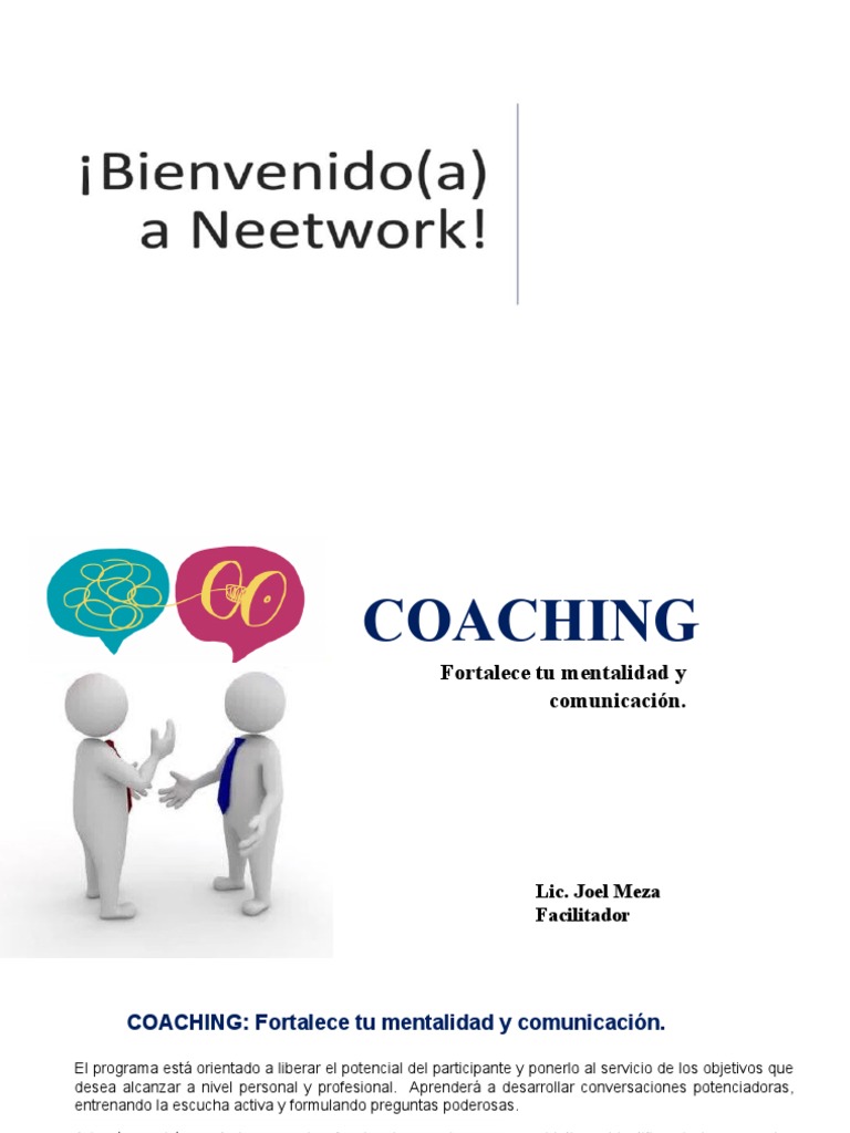 Coaching para el Desarrollo Personal | PDF | Programación ...