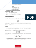 7.1. Ecuaciones Param+â®tricas y Coordenadas Polares